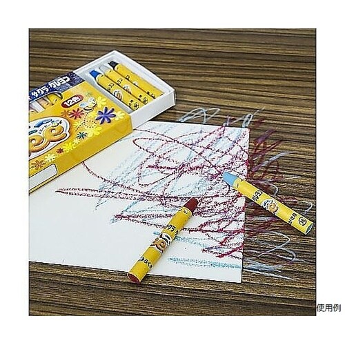 クレヨン水性12色 ハニーBee WY1