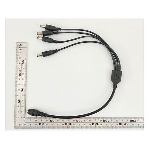 φ2.1 DC4分配ケーブル CABDC