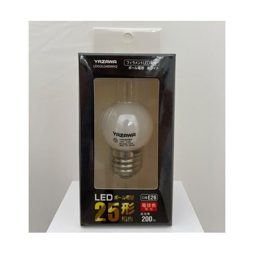 フィラメントLED 25W G40 ボー