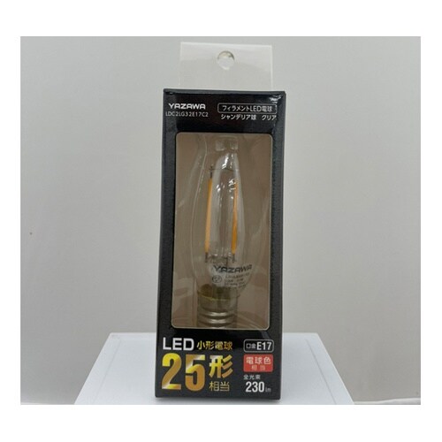 フィラメントLED 25W C32 シャ