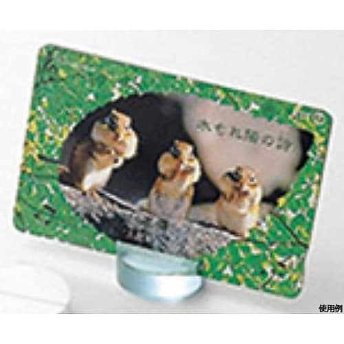 アクリルカード立 SP−30 丸 白 4