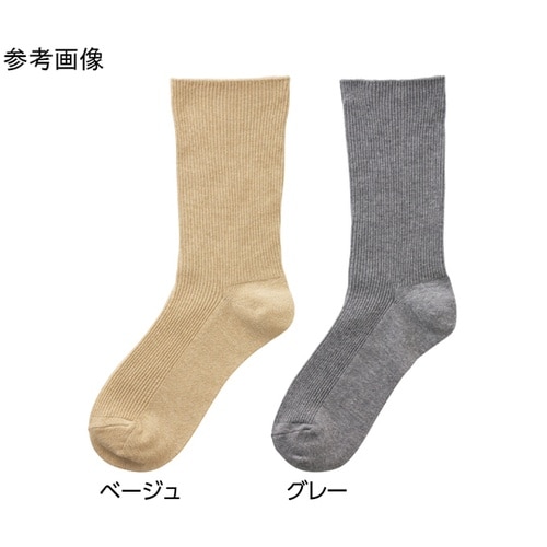 紳士足首ゴムなしソックス ネイビー 24