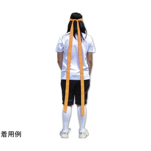 ロングはちまき オレンジ 3212