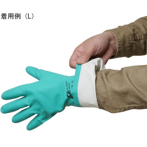 ニトリル耐化学薬品手袋 ソルベントガード