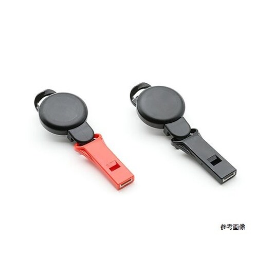 リールホイッスル 回転クリップ付き ブラ