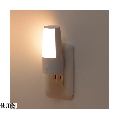 コンセント式明暗ナイトライト調色・回転タ