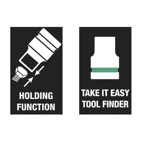 差込角1/4SQ ホールド機能付ソケット