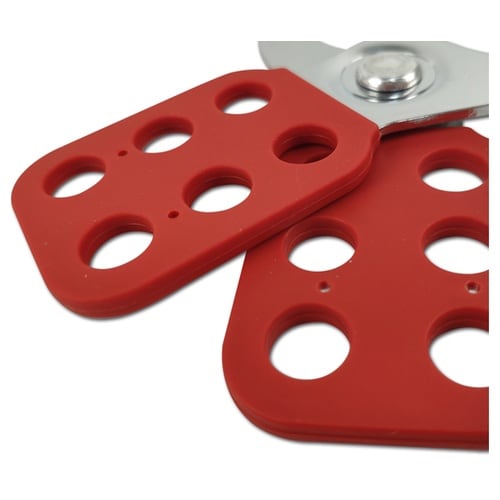 ロックアウト用ハスプ(フック無し)赤 1