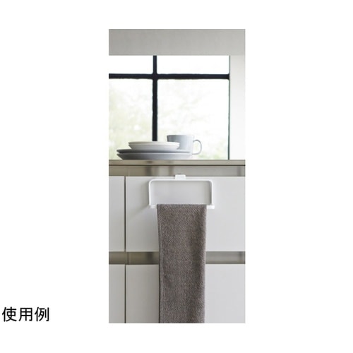 キッチンタオルハンガー タワー ホワイト