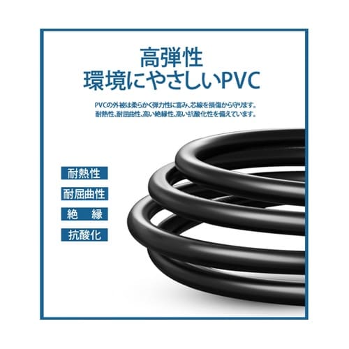 DC延長ケーブル 5.5×2.1mm オ