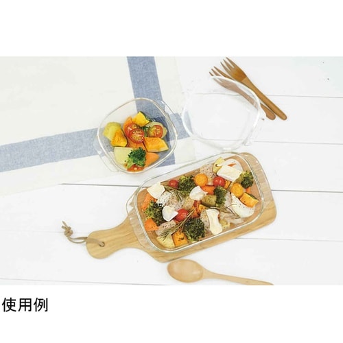 トースター皿 耐熱ガラス 3個入 HTZ