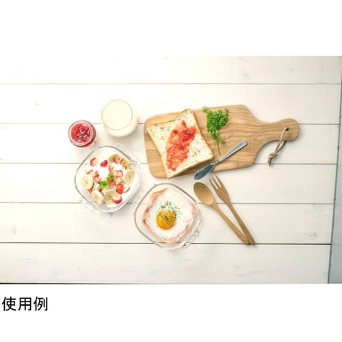 トースター皿 耐熱ガラス 3個入 HTZ