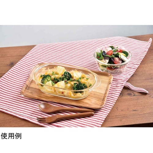グラタン皿 21cm 耐熱ガラス 2個入