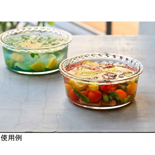 ケーキ型 17cm 5号 丸型 耐熱ガラ