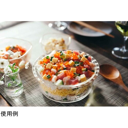 ケーキ型 17cm 5号 丸型 耐熱ガラ