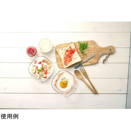 トースター皿 15cm 耐熱ガラス HT