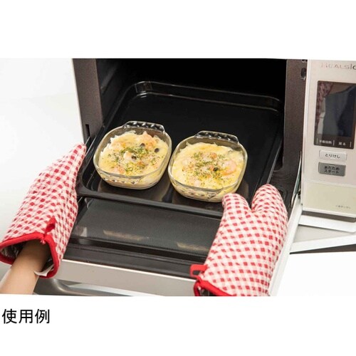 トースター皿 15cm 耐熱ガラス HT