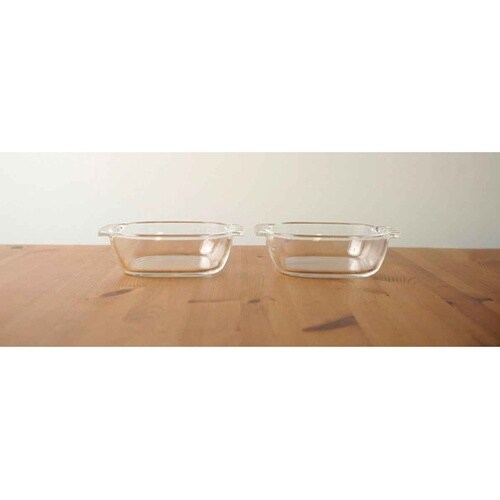 トースター皿 15cm 耐熱ガラス HT