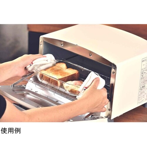 トースター皿 25cm 耐熱ガラス HT