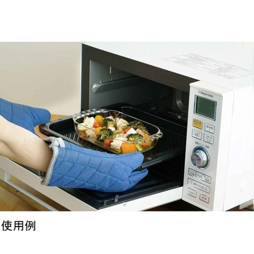 トースター皿 25cm 耐熱ガラス HT