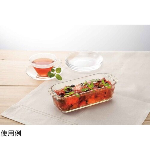パウンドケーキ型 24cm 耐熱ガラス