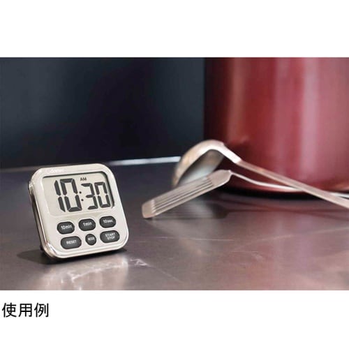 キッチンタイマー シャボン6 時計機能付