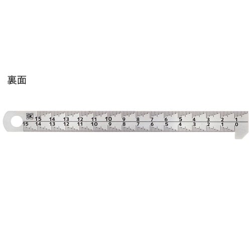 フック付スケール 快段目盛 両面 HSD