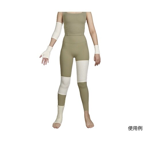 保温用シームレスサポーター ひざ M 1