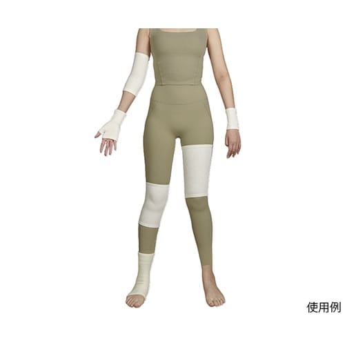 保温用シームレスサポーター 長ひざ L