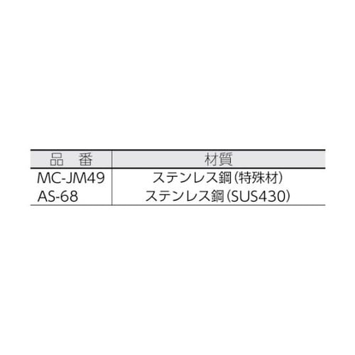 MCJM49 JM型マグネット用受座