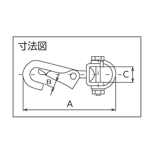 B604 鉄ゴールドスナップH型52mm