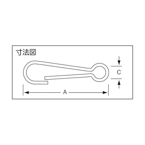 TKS104 ニッケル甲丸スナップ