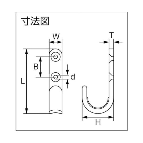 吊金具(ビス止めタイプ) ステンレス シ