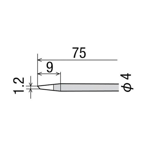 R48BC 替こて先 φ4BC型