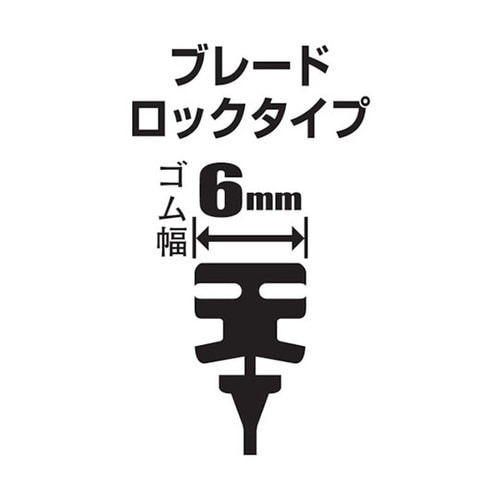 04737 ガラコ 替ゴム G−37