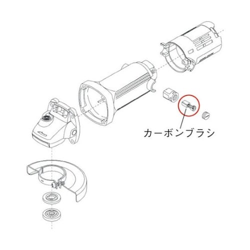 CB1004 MG180Xカーボンブラシ