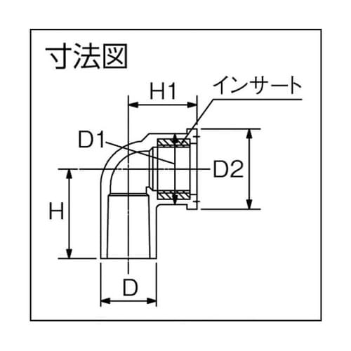 HIMWL13 HI継手インサート水栓