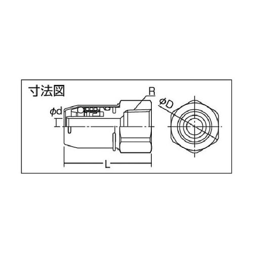 OT10F ワンタッチ継手メス