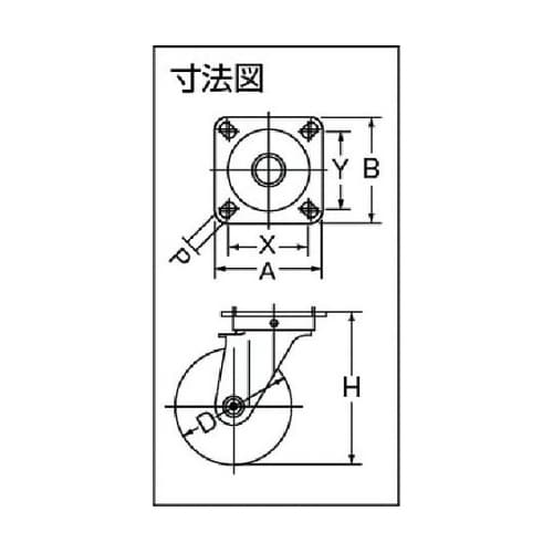 420SUB65 自在ウレタン車