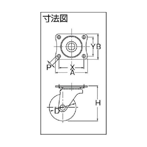 420GUR25 自在ウレタン車