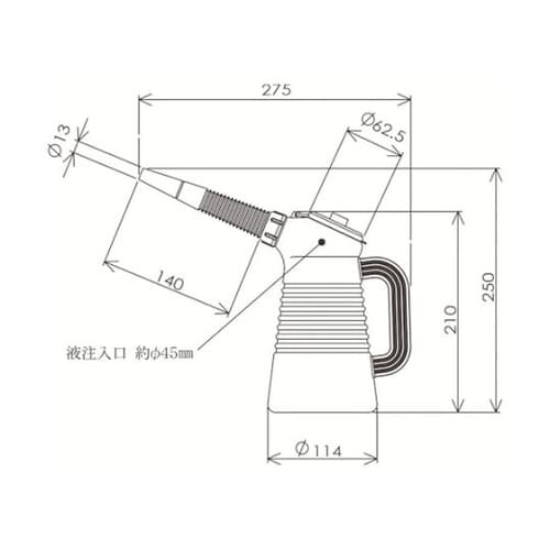 310Gオイルジョッキ1リッターグリーン