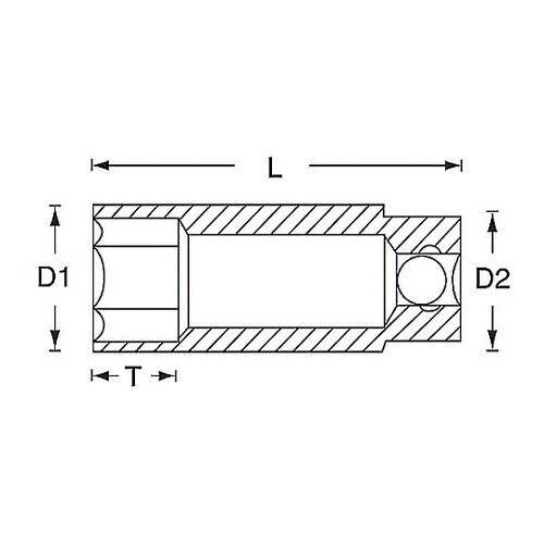 12204 3/8DR ディープソケット