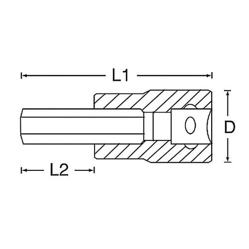 23890 ヘックスビットソケット