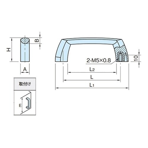 AGRC140 小型アーチグリップ