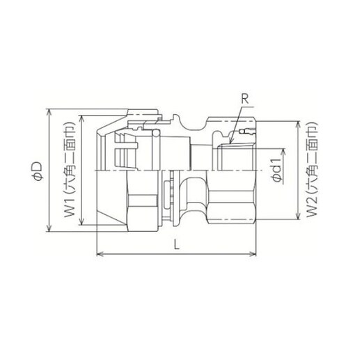 AIR2012F メスアダプター