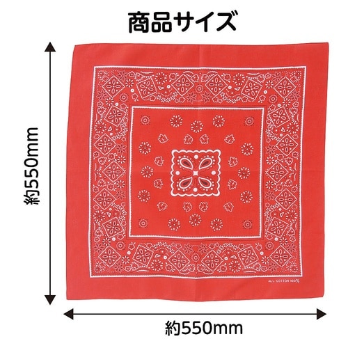 1243 バンダナ赤