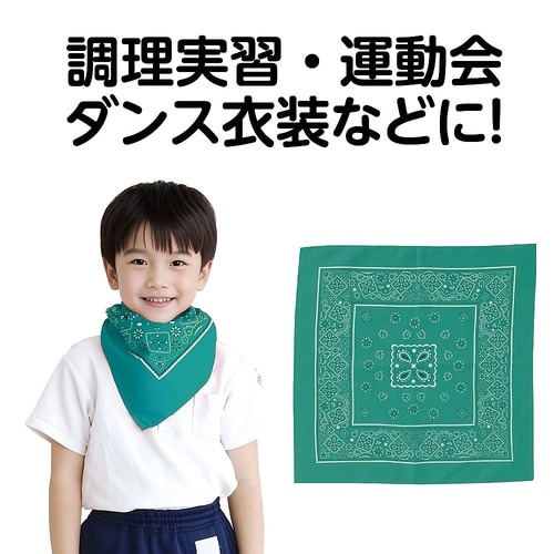 1245 バンダナ緑