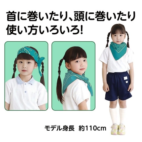 1245 バンダナ緑