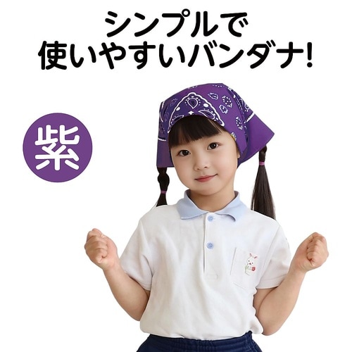 1247 バンダナ紫