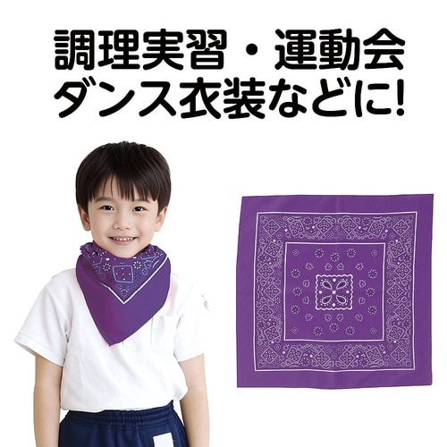 1247 バンダナ紫
